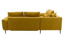 Narożnik musztardowy QUATTRO lewy