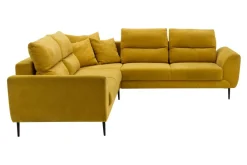 Narożnik musztardowy QUATTRO prawy