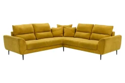 Narożnik musztardowy QUATTRO prawy