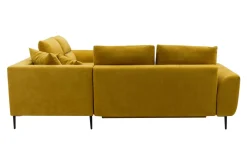 Narożnik musztardowy QUATTRO prawy