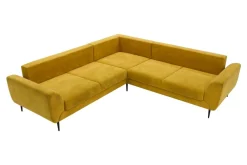 Narożnik musztardowy QUATTRO prawy