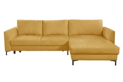 Narożnik musztardowy rozkładany SALVA prawy