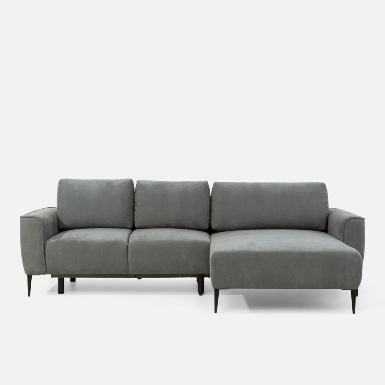 Narożnik na wysokich nóżkach rozkładany CUSTOM III prawy