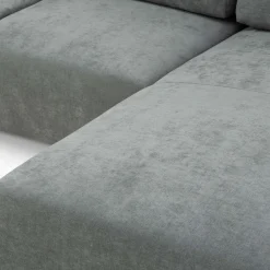 Narożnik na wysokich nóżkach rozkładany CUSTOM III prawy