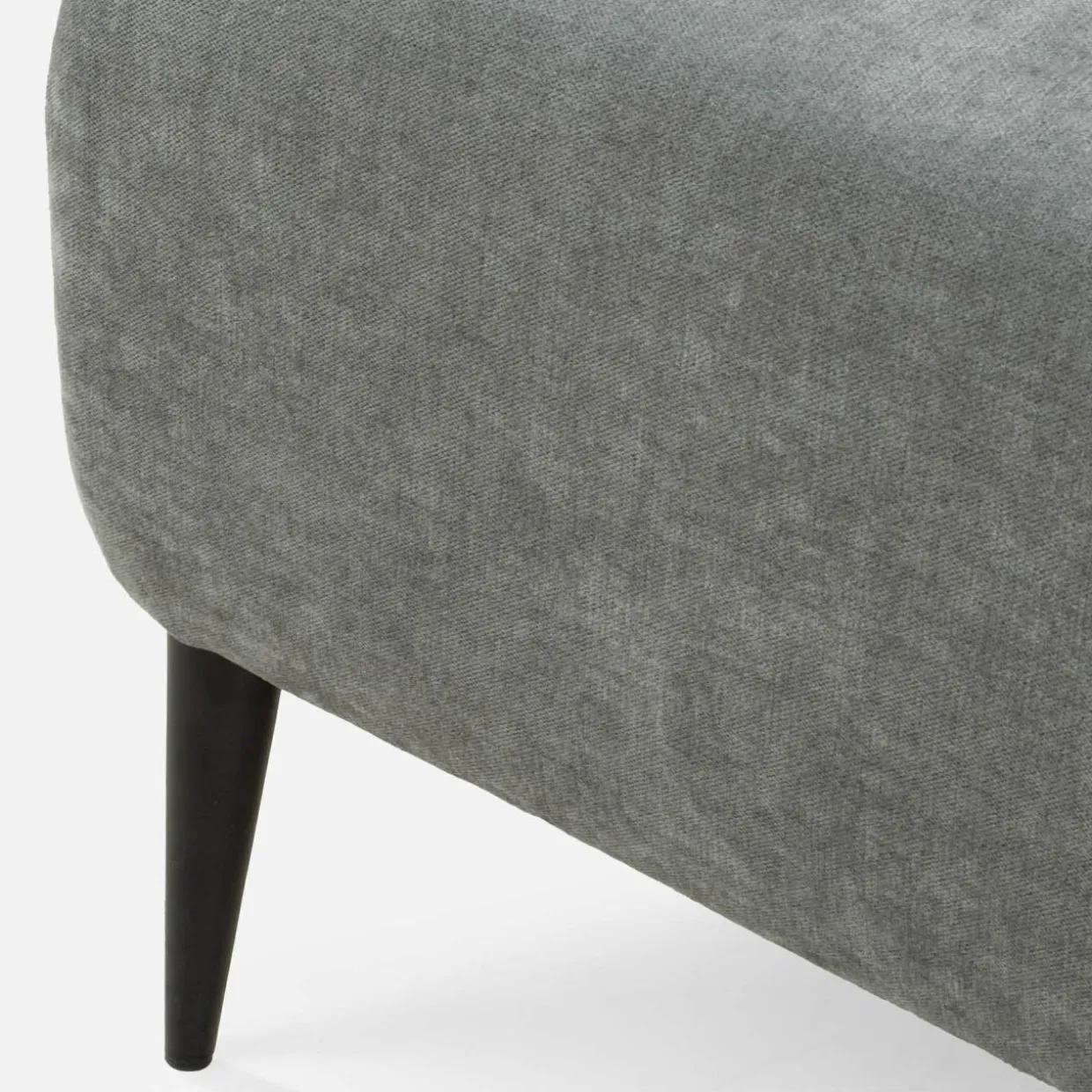 Narożnik na wysokich nóżkach rozkładany CUSTOM III prawy