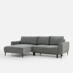 Narożnik na wysokich nóżkach rozkładany CUSTOM III lewy