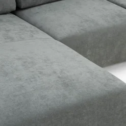 Narożnik na wysokich nóżkach rozkładany CUSTOM III lewy