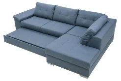 Narożnik niebieski LAVIDA BIS prawy