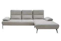 Narożnik nowoczesny szary CESAR lewy