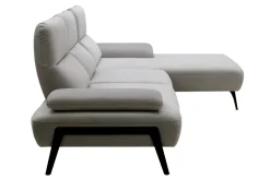 Narożnik nowoczesny szary CESAR lewy