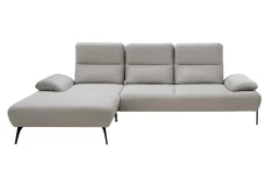 Narożnik nowoczesny szary CESAR prawy