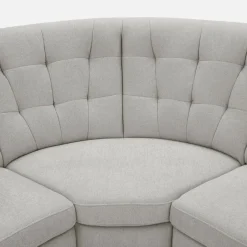 Narożnik pikowany beżowy SCANDI prawy