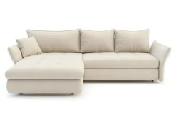 Narożnik rozkładany beżowy ACERO lewy