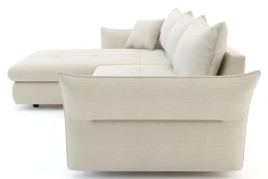 Narożnik rozkładany beżowy ACERO lewy