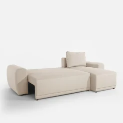 Narożnik rozkładany beżowy CARLOS