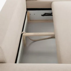 Narożnik rozkładany beżowy CARLOS