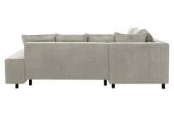 Narożnik rozkładany beżowy CALPE lewy