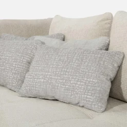 Narożnik rozkładany beżowy HORTA prawy