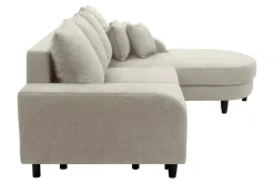 Narożnik rozkładany beżowy NAPOLI prawy