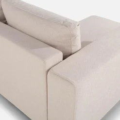 Narożnik rozkładany beżowy PERA lewy