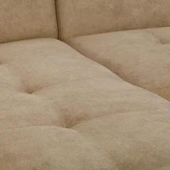 Narożnik rozkładany beżowy STORN lewy