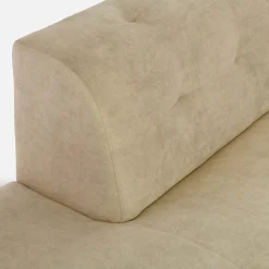 Narożnik rozkładany beżowy STORN lewy