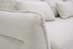 Narożnik rozkładany boucle beżowy ZURICH lewy