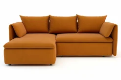 Narożnik rozkładany bursztynowy SUNNY