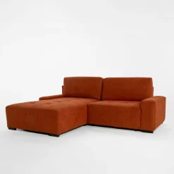 Narożnik rozkładany ceglasty COMODO lewy