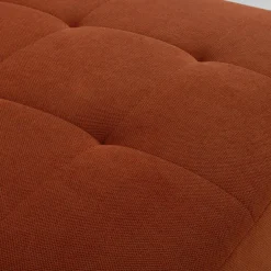 Narożnik rozkładany ceglasty COMODO lewy