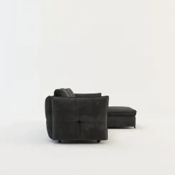 Narożnik rozkładany ciemnoszary BALOO