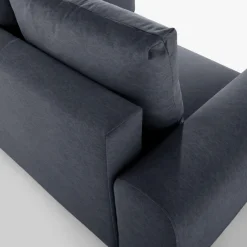 Narożnik rozkładany ciemnoszary CARLOS