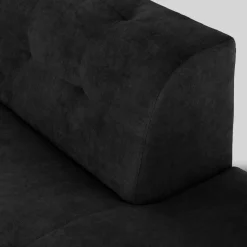 Narożnik rozkładany ciemnoszary STORN prawy