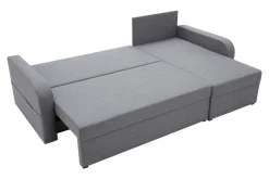 Narożnik rozkładany ciemnoszary FARO NEW