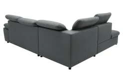 Narożnik rozkładany ciemnoszary ALDO lewy