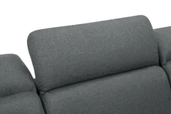 Narożnik rozkładany ciemnoszary ALDO lewy