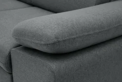 Narożnik rozkładany ciemnoszary ALDO lewy