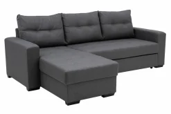 Narożnik rozkładany ciemnoszary MEDINA