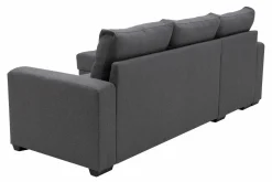 Narożnik rozkładany ciemnoszary MEDINA