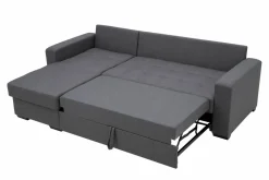 Narożnik rozkładany ciemnoszary MEDINA