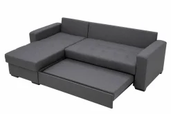 Narożnik rozkładany ciemnoszary MEDINA