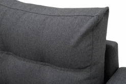 Narożnik rozkładany ciemnoszary MEDINA