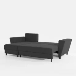 Narożnik rozkładany ciemnoszary MUNA