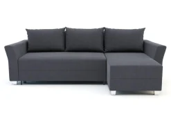 Narożnik rozkładany ciemnoszary LATTE