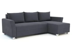 Narożnik rozkładany ciemnoszary LATTE