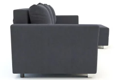 Narożnik rozkładany ciemnoszary LATTE