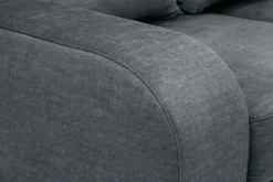 Narożnik rozkładany grafit NAPOLI prawy