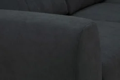 Narożnik rozkładany grafitowy TENDER prawy