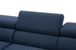 Narożnik rozkładany granatowy FABIO prawy