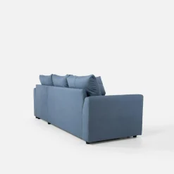 Narożnik rozkładany granatowy SORINO prawy